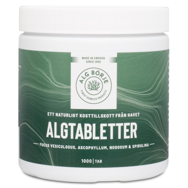 Alg-Börje Algetabletter, 1000 tab billede