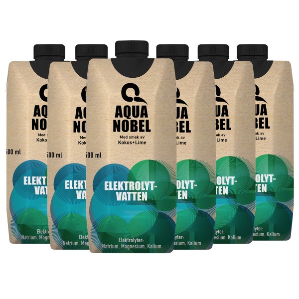 Aqua Nobel Elektrolytvand, , 6-pak