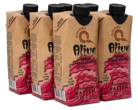 -localization-error-products-images-main-thumbnail- Aqua Nobel Vitaminberiget Kildevand Alive, Hindb�r & Vandmelon, 6-pak