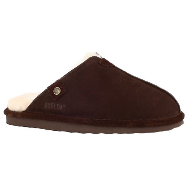 Axelda Tøfler Åbo Herrer, 41, Dark Brown/Creme