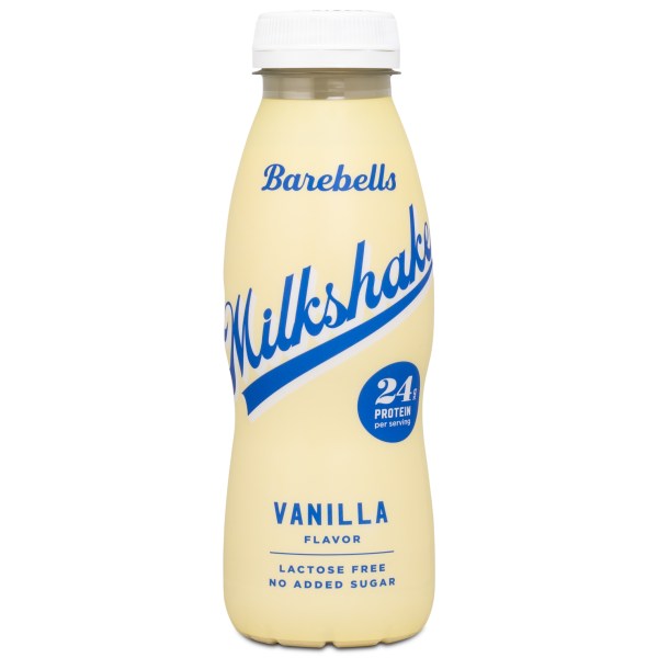 Barebells Milkshake, Vanilla, 330 ml billede