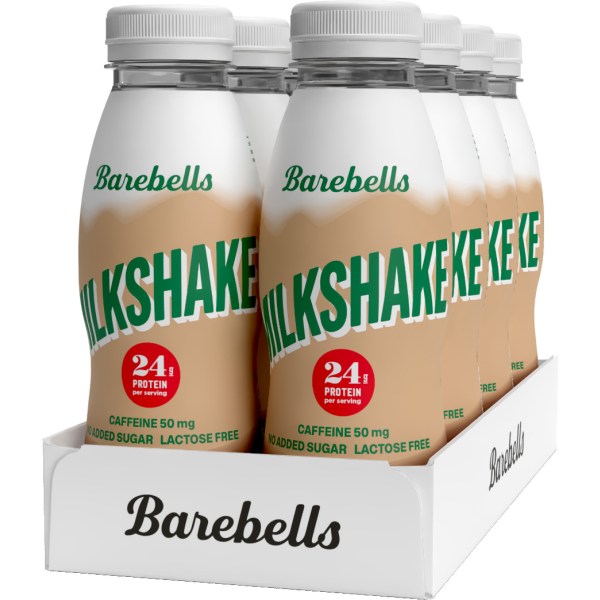 Barebells Milkshake, Cappuccino, 8-pak