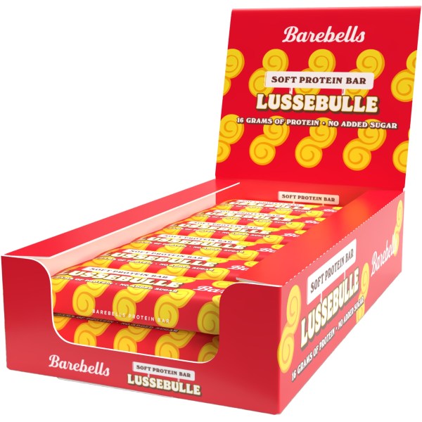 Barebells Soft Protein Bar, Luciabrød, 12-pak