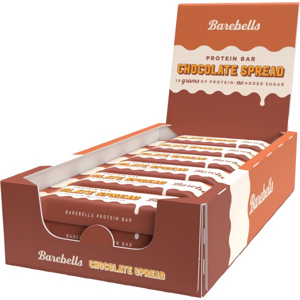 Barebells Gooey Bar, Chocolate Spread, 12-pak