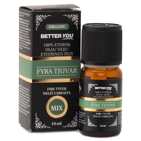 Better You Æterisk Olie Fire Tyve ØKO, 10 ml