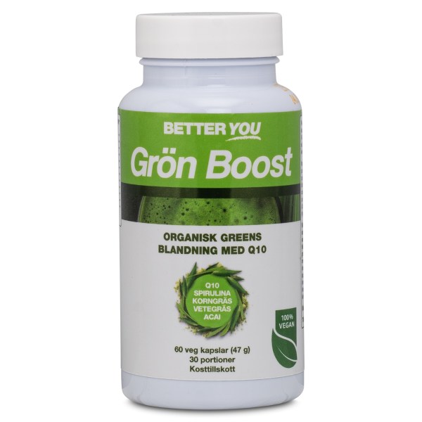 Better You Grønt Boost kapsler, 60 kapsler