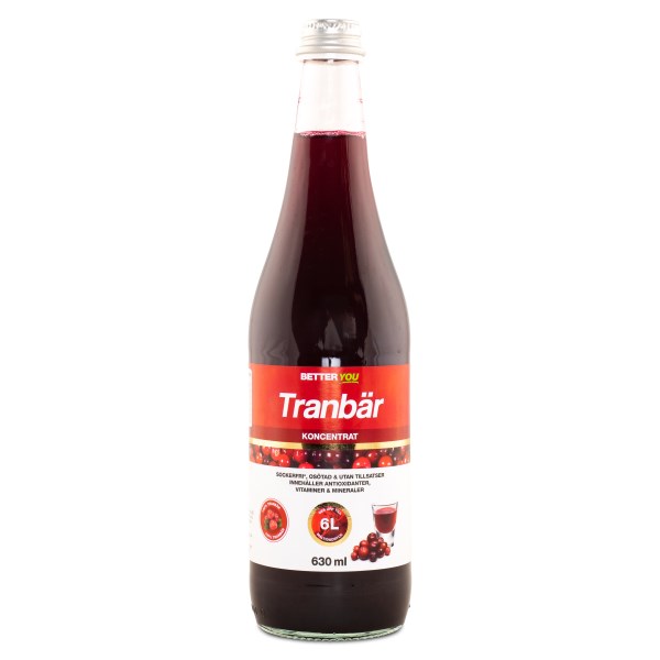 Better You Tranebærkoncentrat, 630 ml