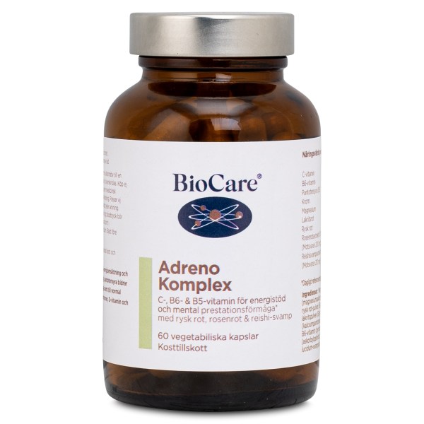 BioCare Adreno Kompleks, 60 kapsler