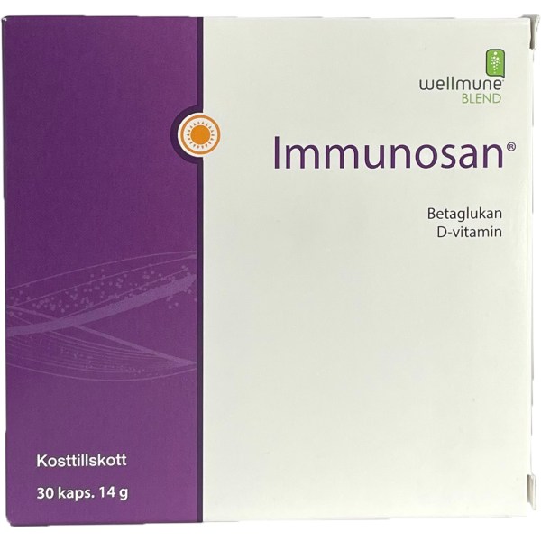 Biosan Immunosan Wellmune+D, 30 kapsler