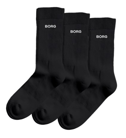 -localization-error-products-images-main-thumbnail- Bjrn Borg Essential Crew Socks 3 Pack, 39-42, Sort