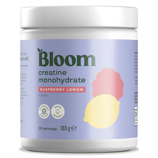 BLOOM Creatine Raspberry Lemon, Raspberry Lemon, 203 gr billede