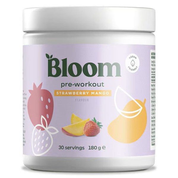 BLOOM PWO, Strawberry Mango, 180 g billede