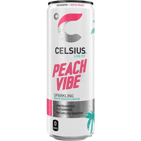 Celsius, Peach Vibe, 1 stk billede