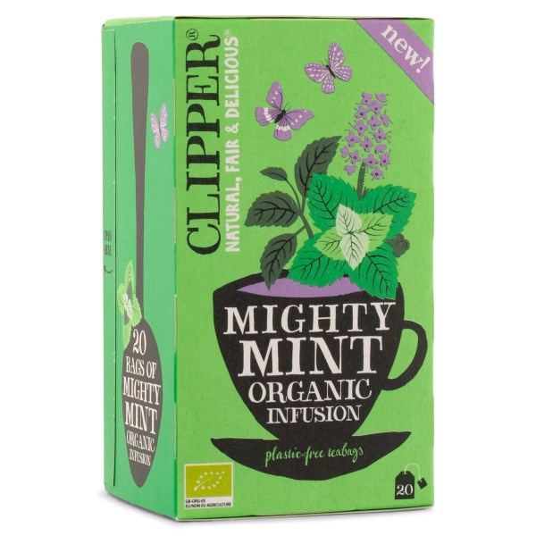 Clipper Tea Mighty Mint Infusion, 20 poser