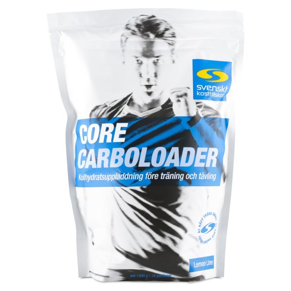 Core Carboloader, Lemon Lime, 1,5 kg billede