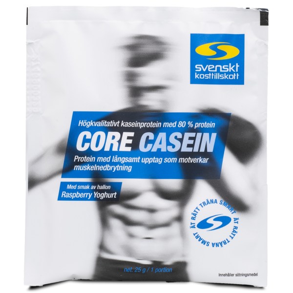 Core Casein Sample, Raspberry Yoghurt, 25 g billede