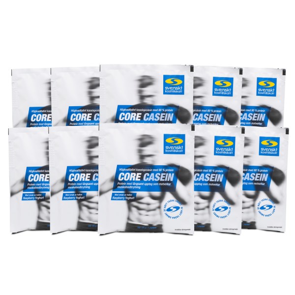 Core Casein Sample, Raspberry Yoghurt, 10-pak