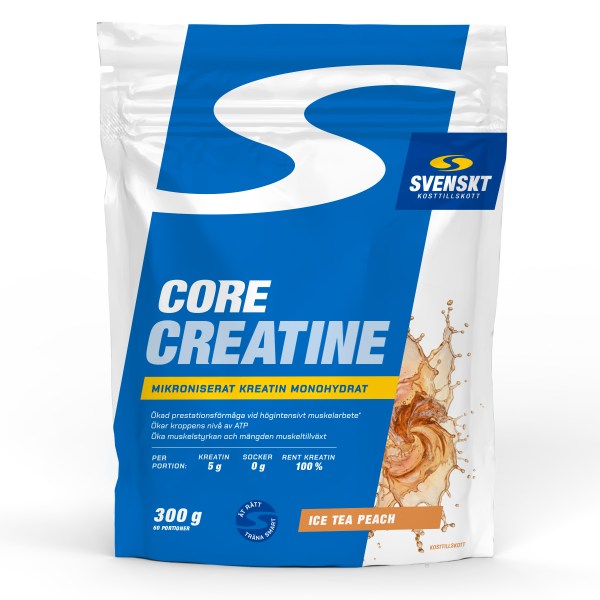 Core Creatine, Ice Tea Peach, 300 g billede