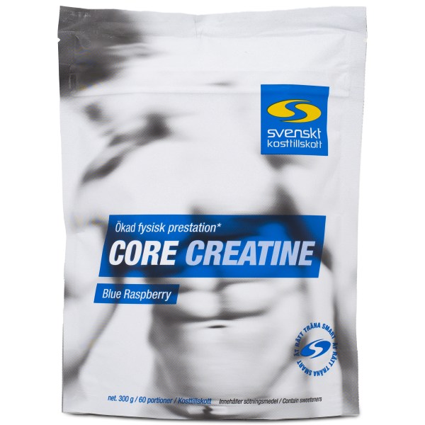 Core Creatine, Blue raspberry, 300 g billede
