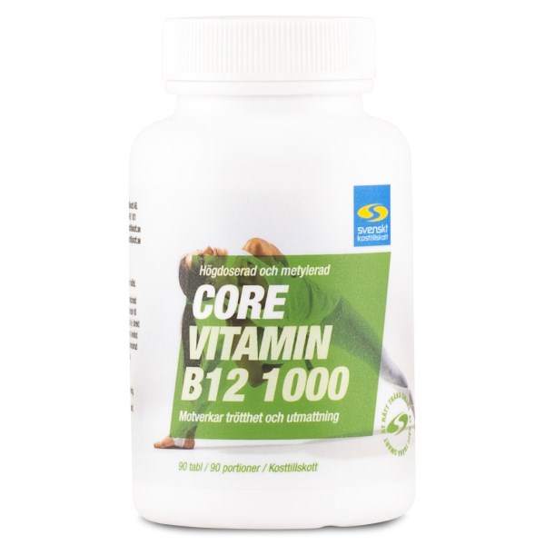 Core Vitamin B12, 90 tabl