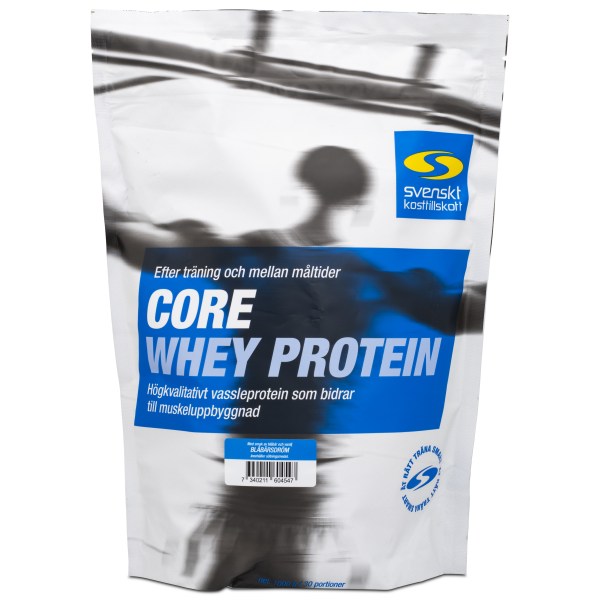 Core Whey Protein, Blåbærdrøm, 1 kg billede