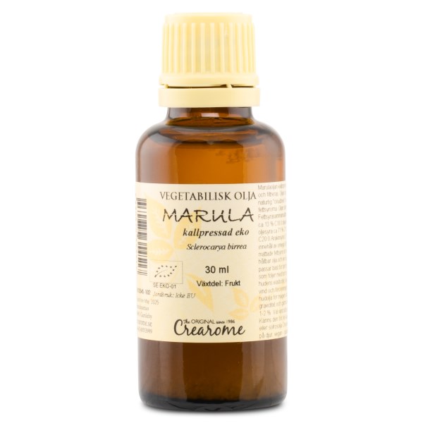 Crearome Koldpresset Marulaolie Øko, 30 ml