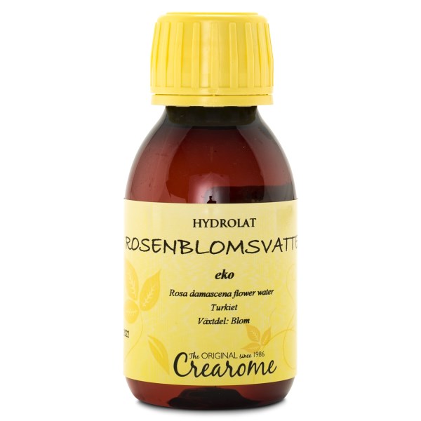 Crearome Rosenblomstvand ØKO, 100 ml billede