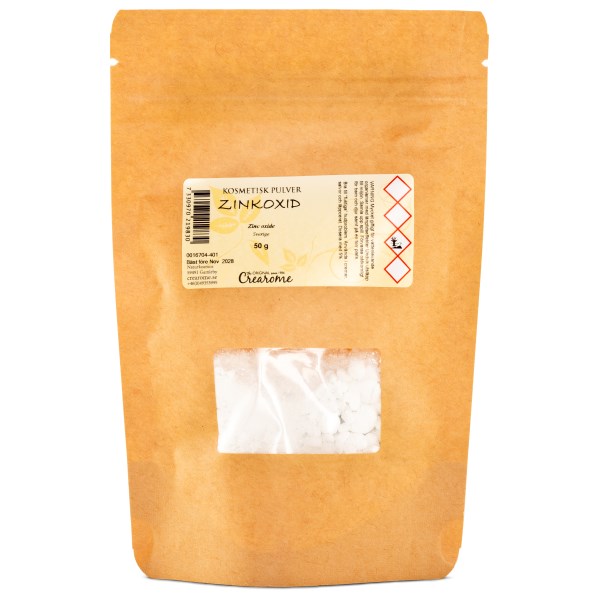 Crearome Zinkoxid pulver, 50 g