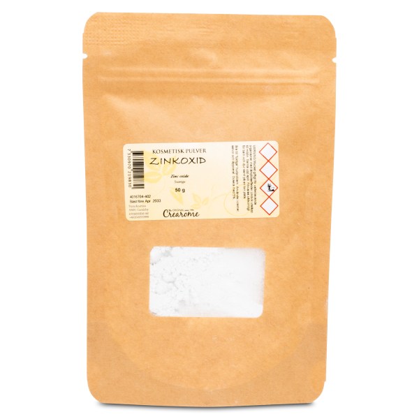 Crearome Zinkoxid pulver, 50 g