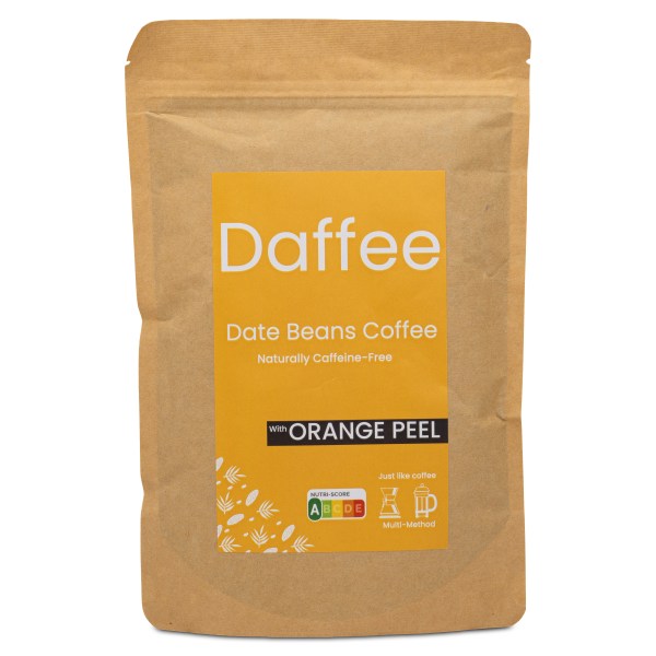 Daffee Koffeinfrit Daddelkaffe, Appelsinskal, 250 g billede