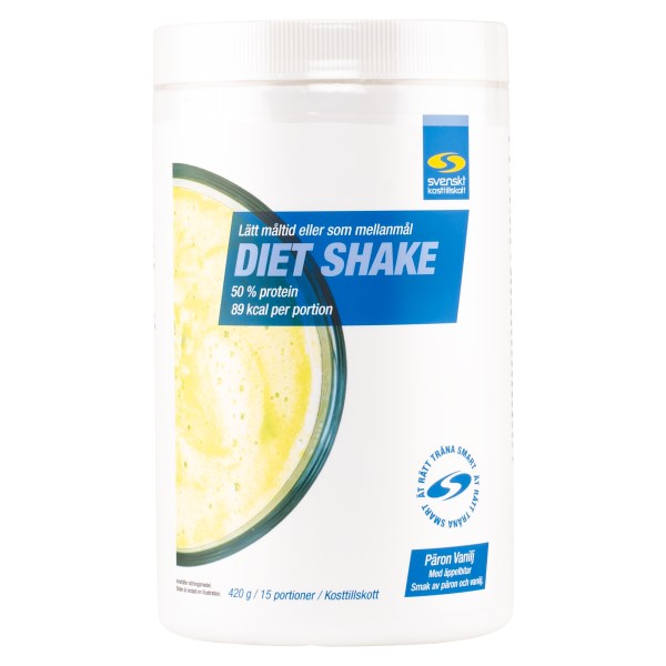 Diet Shake, Pære & vanilje, 420 g