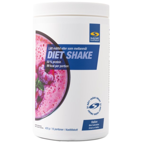Diet Shake, Hindbær, 420 g