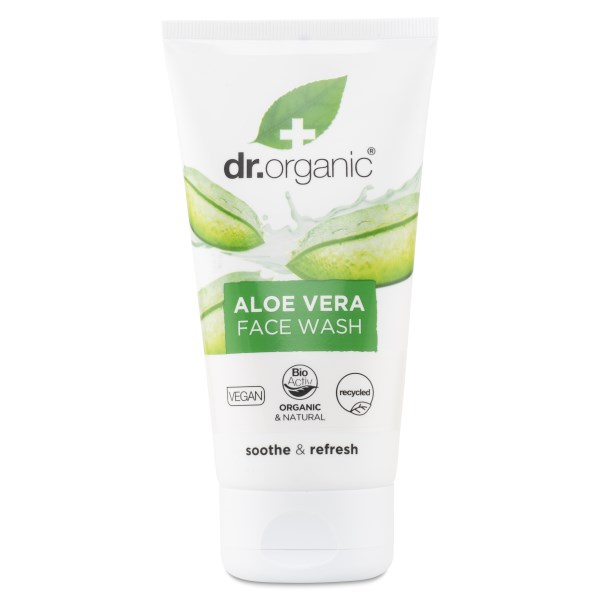 Dr. Organic Aloe Vera Soothing Face Wash - 150 ml.