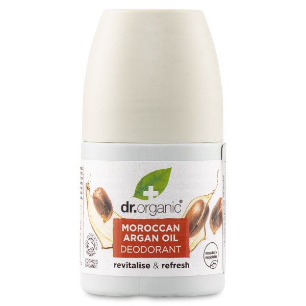 Dr Organic Argan Oil Deodorant, 50 ml billede