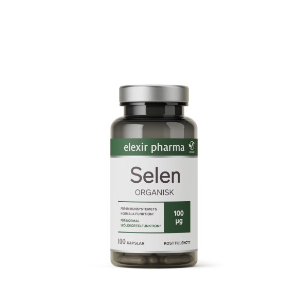 Elexir Pharma Selen Komplex, 100 kapsler