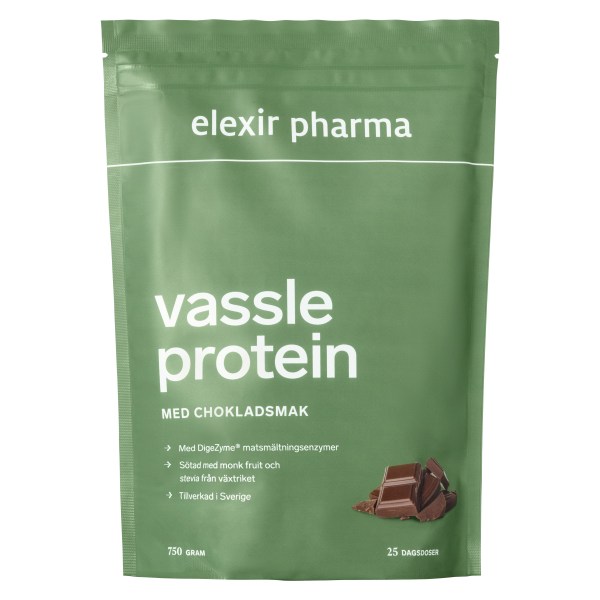 Elexir Pharma Valleprotein, Chokolade, 750 g