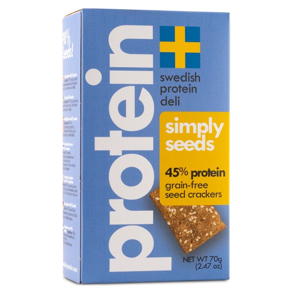 Fjällbergets Bageri Swedish Protein Deli, Simply Seeds, 60 g billede