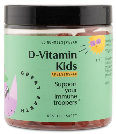 -localization-error-products-images-main-thumbnail- Great Earth D-Vitamin Kids, Appelsin, 60 Vingummier