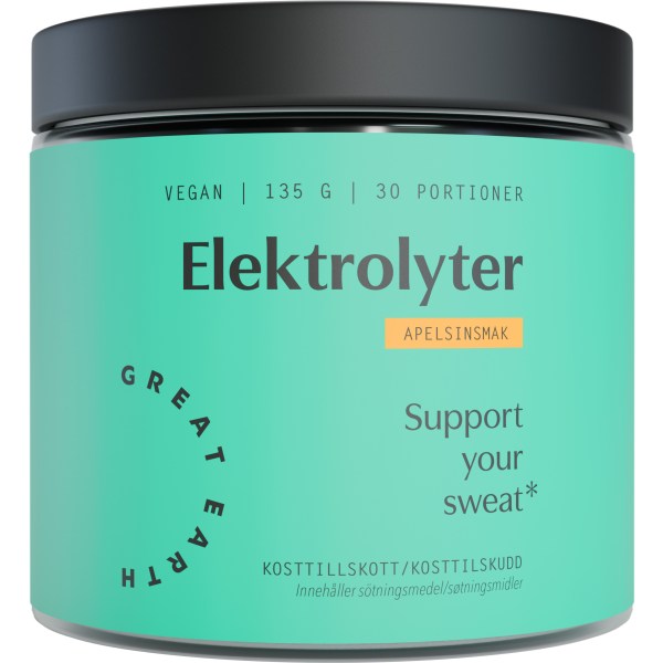 Great Earth Elektrolytter, Appelsin, 150 g billede