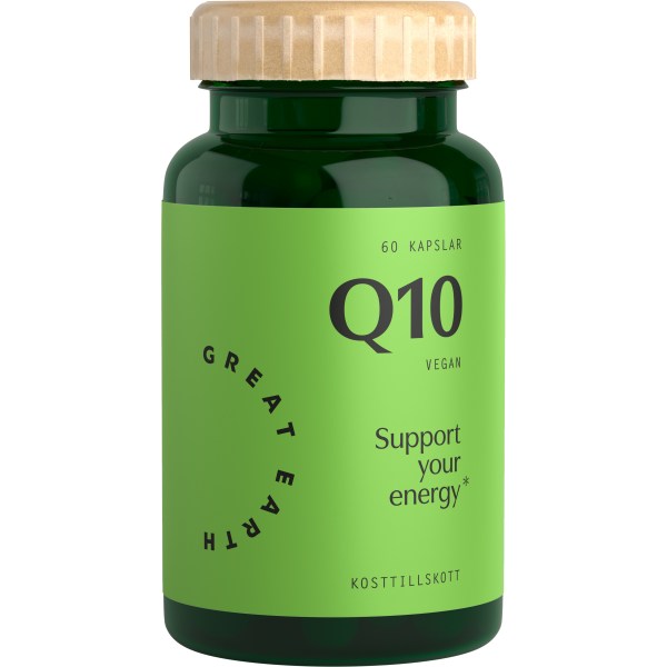 Great Earth Coenzyme Q10, 60 kapsler