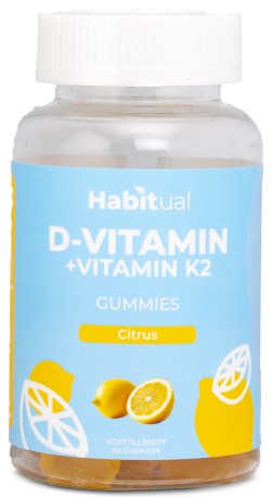-localization-error-products-images-main-thumbnail- Habitual D-vitamin Gummies, Citrus, 60 Vingummier