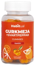 Habitual Gurkemeje Gummies + Sortpeber