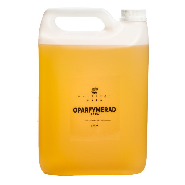 Hälsingesåpa Uparfumeret Fyrretræoliesæbe, 5 L