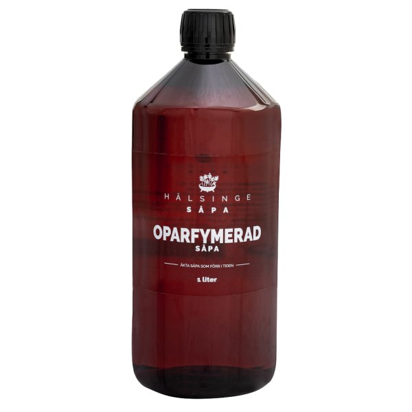 Hälsingesåpa Uparfumeret Fyrretræoliesæbe, 1 L
