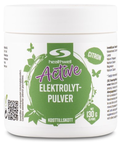 -localization-error-products-images-main-thumbnail- Healthwell Active Elektrolytpulver, Citron, 130 g