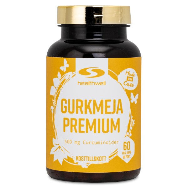 Gurkemeje Premium, 60 kapsler billede