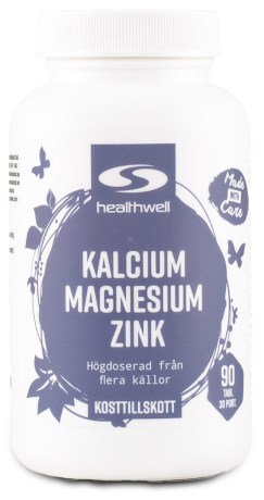 -localization-error-products-images-main-thumbnail- Healthwell Kalcium, Magnesium, Zink, 90 tabl