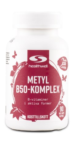 -localization-error-products-images-main-thumbnail- Healthwell Metyl B50-Komplex, 90 kapsler