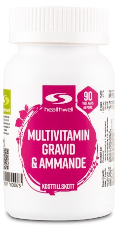 -localization-error-products-images-main-thumbnail- Healthwell Multivitamin Gravid & Ammende, 90 kapsler