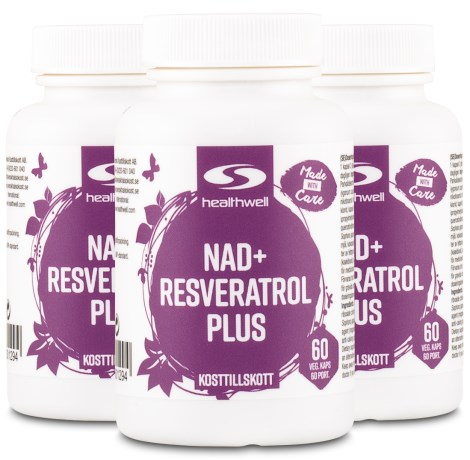 -localization-error-products-images-main-thumbnail- Healthwell NAD+ Resveratrol Plus, 180 kapsler